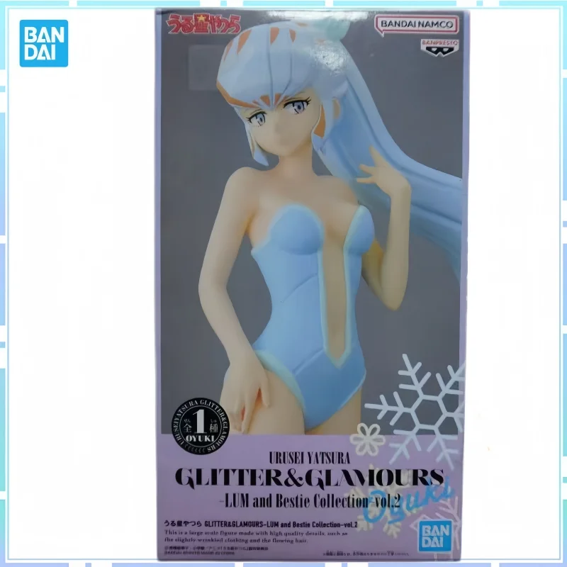 Оригинальная коллекционная фигурка Bandai Banpresto по аниме Urusei Yatsura GLITTER&GLAMOURS: Оюки ЛУМ и лучшая подруга, модель для коллекции, игрушка, подарок