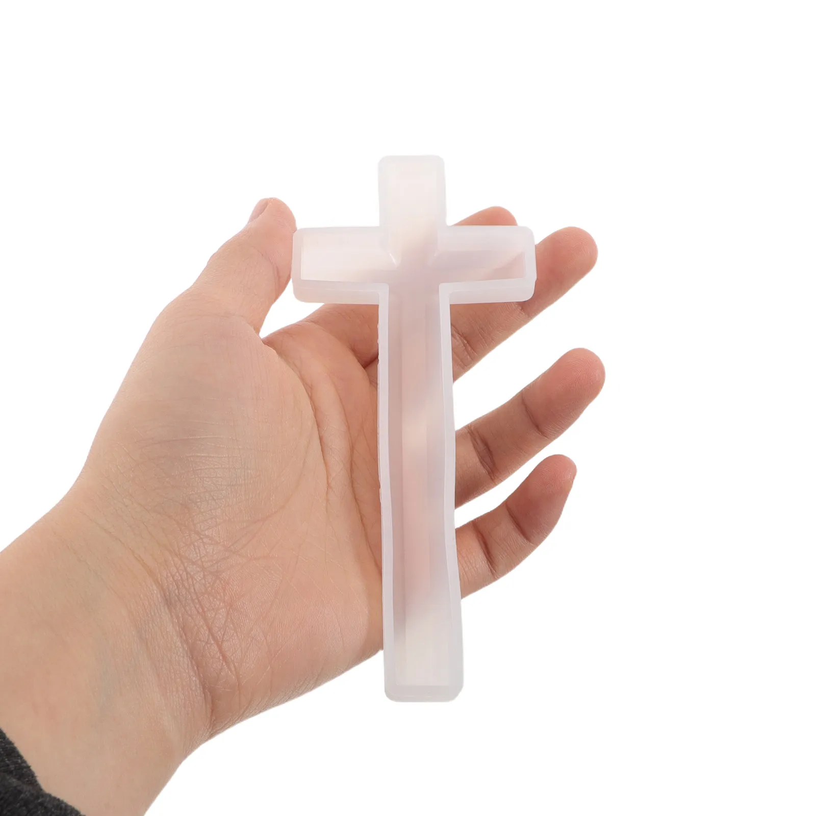 

Cross Mold Silicone 3 Sizes Multi Cavity Baking Mold for Chocolate Soap Making DIY Essential Tool