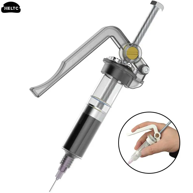 New Solder Paste Extruder Circuit Board Repair Welding Oil Booster UV Glue Gun Syringe Propulsion Tool Soldering Accessorie Tool