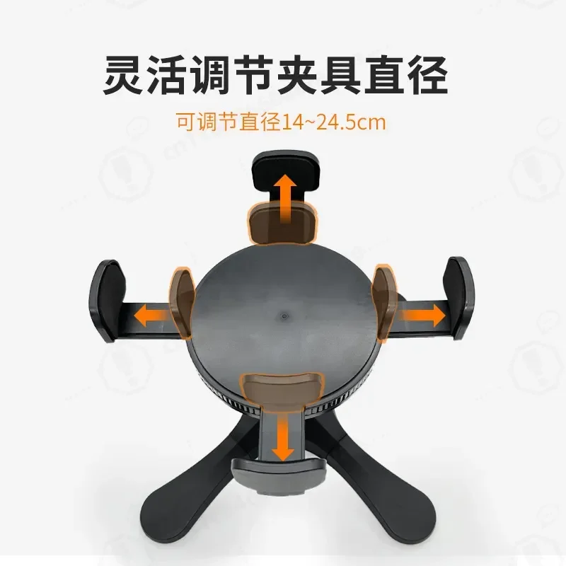 Adjustable Height Dog Bowl Stand Anti Tip Over Elevated Feeder with Inclined Basin for Medium and Large Dogs