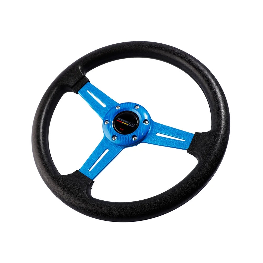 330mm 13 Zoll PU-Rennlenkrad 6-Loch 70mm PCD Tiefes Leichtgewicht-Sportlenkrad für Tuning-Auto Universell – Detail 10