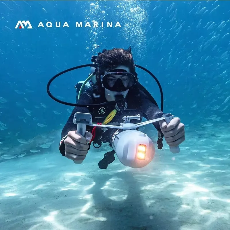 AQUA MARINA Scooter Propeller Kayak Motor BLUEDRIVE X Motor Electric Thruster Handheld Diving Paddleboard Accessories 3-7 Km/h