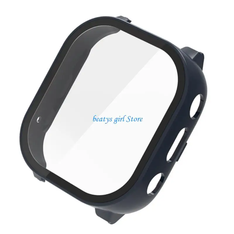 C7AB Kids Smartwatch Shell Guard Cover Glass Case For JrTrack 3 Screen Protector Frame Shell Safe Quick To Attach & Detach