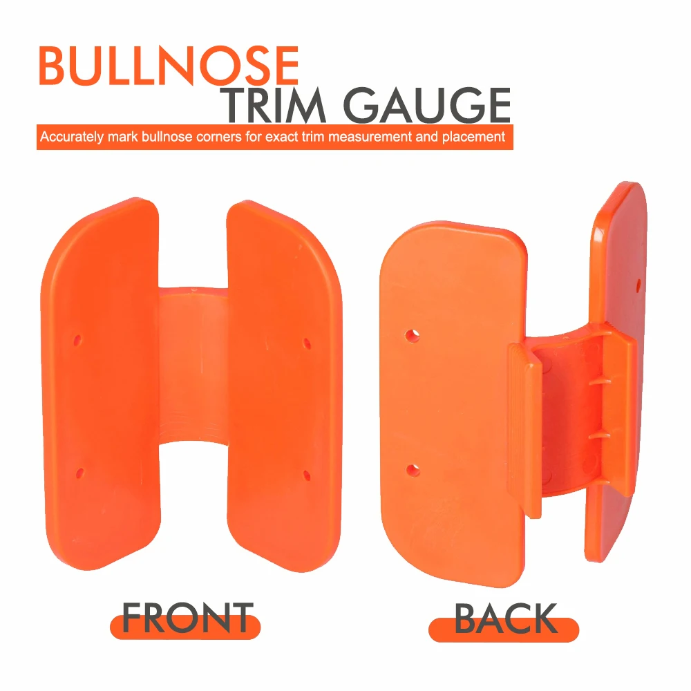 Bullnose Trim Gauge Wood Trim Corner Marking Tool, 3/4