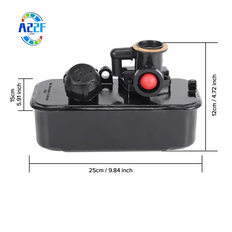 A22F-Fuel Gas Tank Mower Carburetor Carb For Briggs & Stratton 494406 499809 498809A