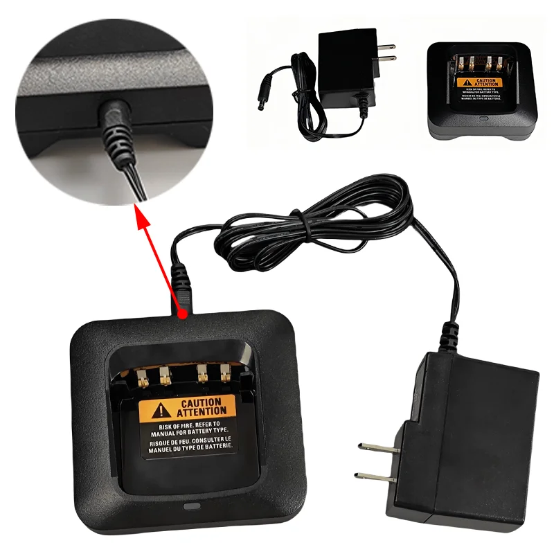 1/2PCS PMPN4527A Desktop Charger Compatible With MOTOTRBO DP2400 DP2600 DP3400 DP4400 DP4800 DGP8550 DMR Walkie Talkie Accessory