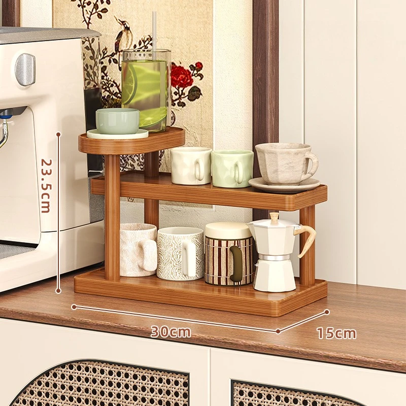 Desktop-Rack, Tassen-Aufbewahrungsregal, Esstisch, Arbeitsplatte, Wasserbecher, Kaffeetasse, Teeservice, kleiner Tassenhalter auf dem Tisch