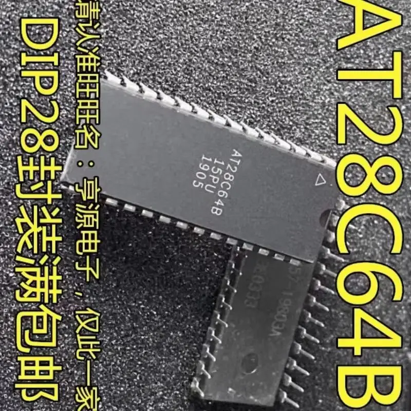 Free Shipping 10-20P AT28C64B-15PU AT28C64B 28C64B DIP28 IC In Stock Can order
