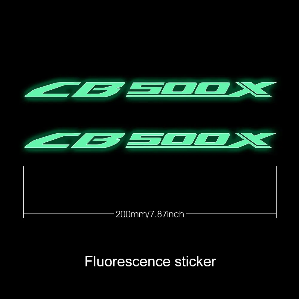 Autocollants lumineux pour moto, décalcomanie CB 500X 2023 pour Honda CB500X CB500 500X2013 2014 2015 2016 2017 2018 2019 2020 2022 2024