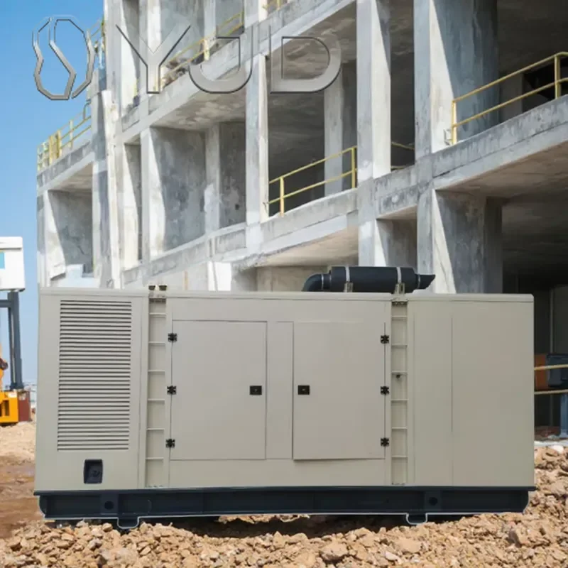 YJD 1000KVA-2000KVA Silent Diesel Generator 3-Phase Auto Start 1000KW-1200kw Power Plant 50Hz Frequency
