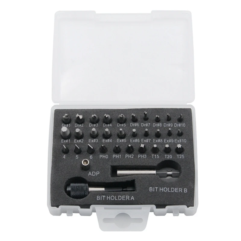 

Broken Screw Extractor Set 33 Screw Removal Tool Sets Hardware Tools Are Used To Easily Remove Broken Screw