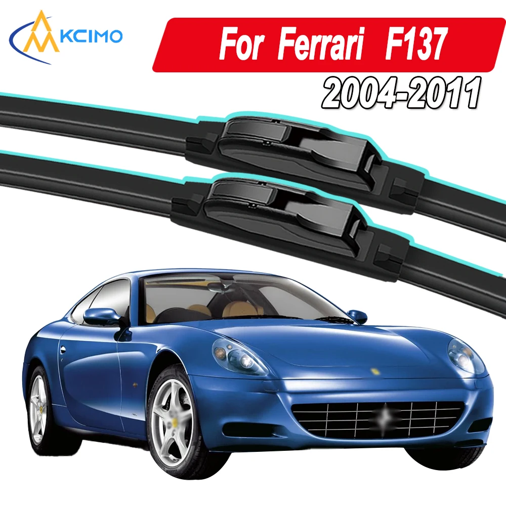 

Silicone Car Wiper Blades for Ferrari F137 2004-2011 - All Weather Silent Wiper Blades, Quick Release Clip