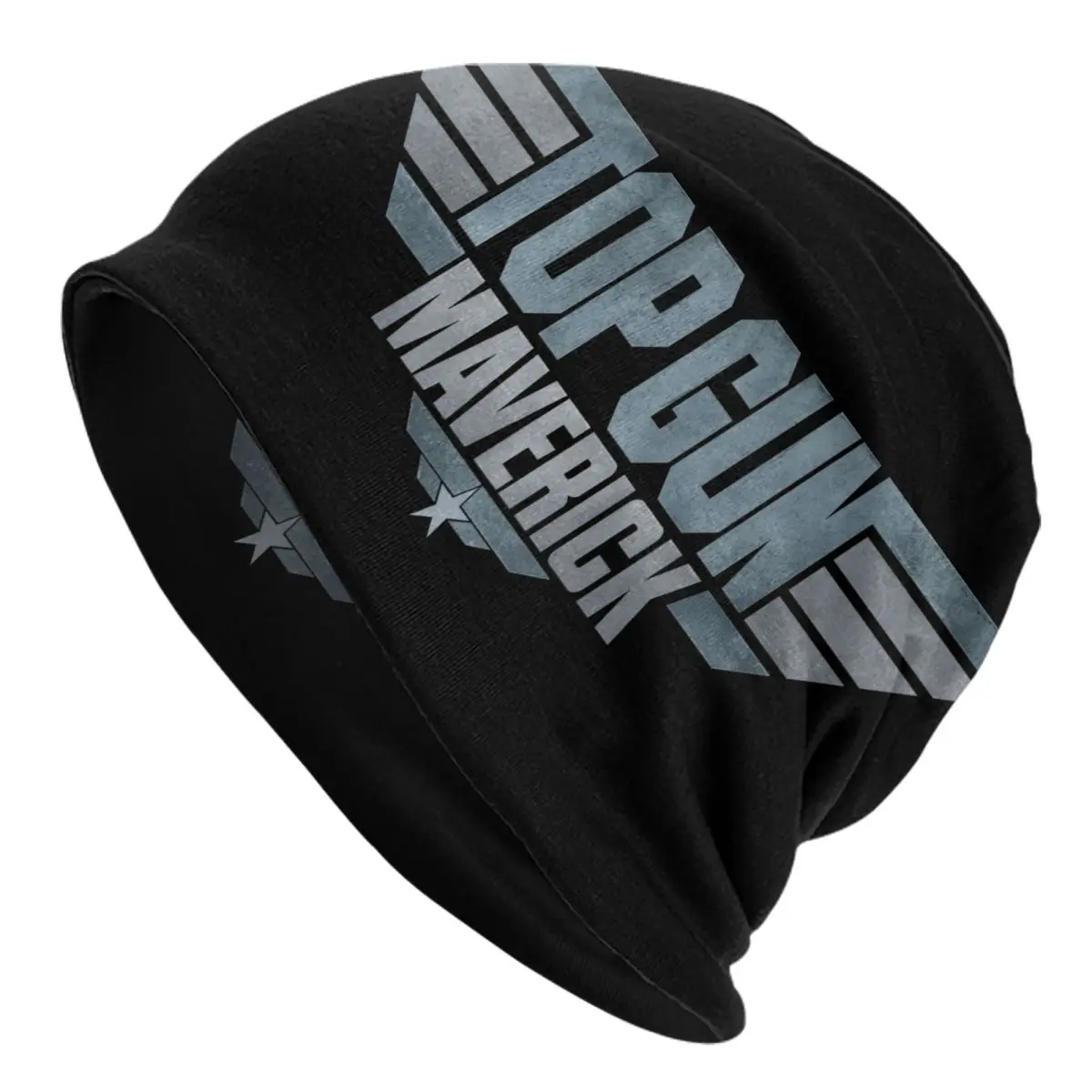 Custom Top Gun Maverick Beanie Cap Unisex Winter Warm Bonnet Femme Knit Hats Cool Outdoor Skullies Beanies Hats For Men Women