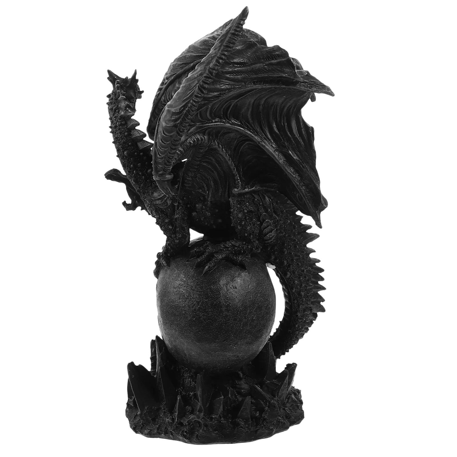 

Halloween Lava Saint Outdoor Dragon Figurine Statue Decoration Ornaments Unique Design Crafts Resin Sculpture Gothic