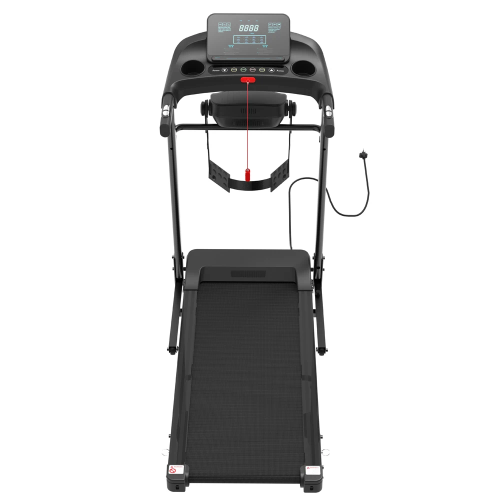 

Multi-Functional Portable Motorized Treadmill with Screen, Foldable Design for Indoor Cardio, Suitable for Walking & Running