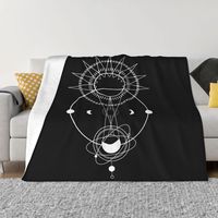 The Eclipse Bl Series Akk And Ayan An Ultra-Soft Micro Fleece Blanket