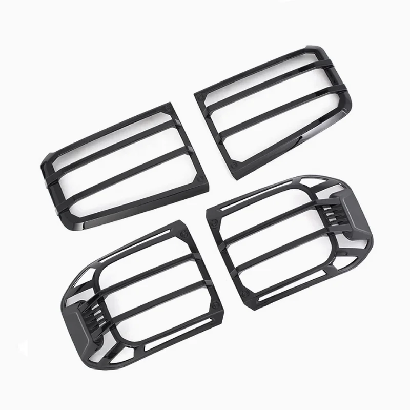 Tonlinker الخارجي سيارة الجبهة/الخلفي العلوي/غطاء الضباب ملصق ل Jetour T1 Freer 2025 2/4 قطعة غطاء بلاستيكي ABS ملصق