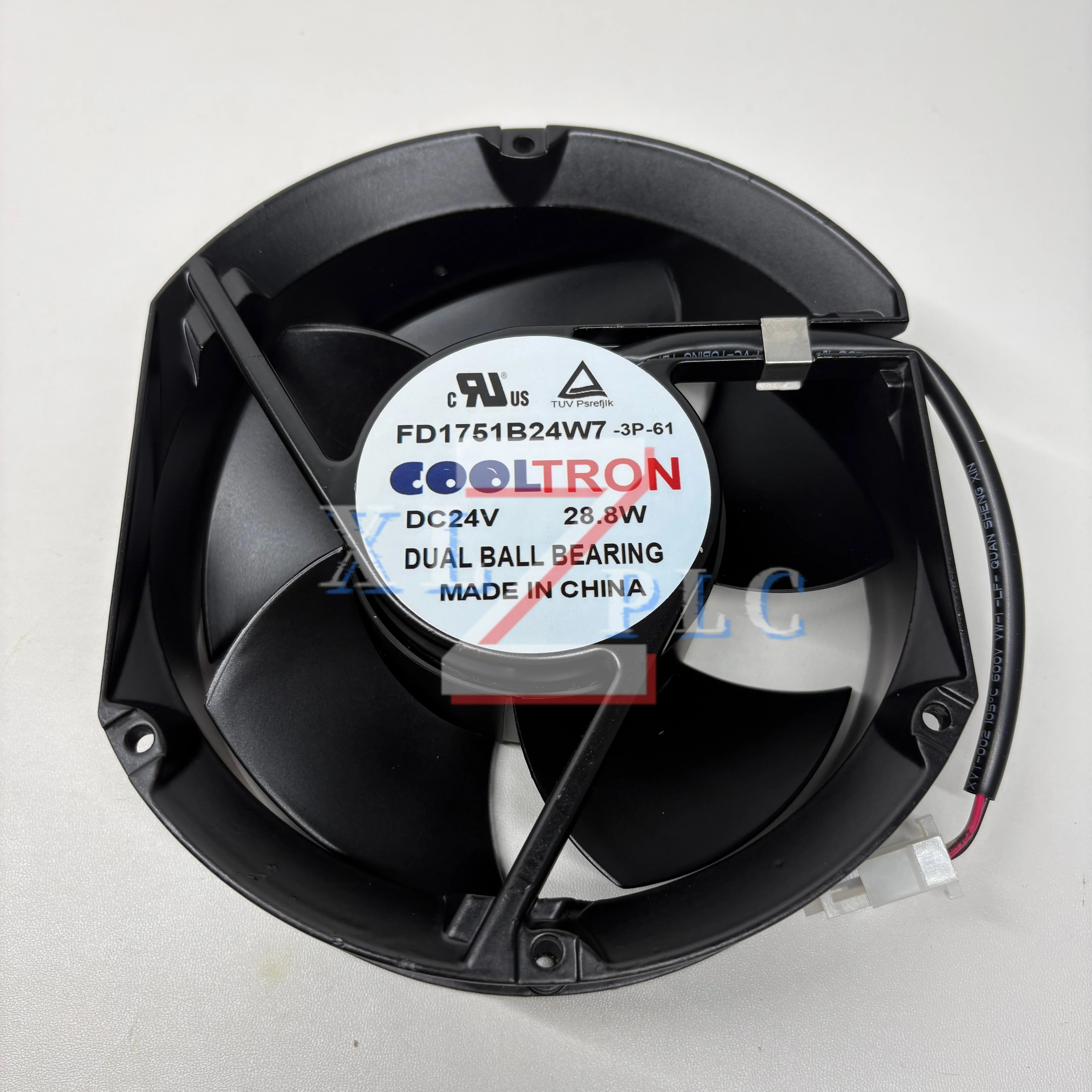 100% NOVO FD1751B24W7-3P-61 DC24V 28,8 W Ventilador de refrigeração