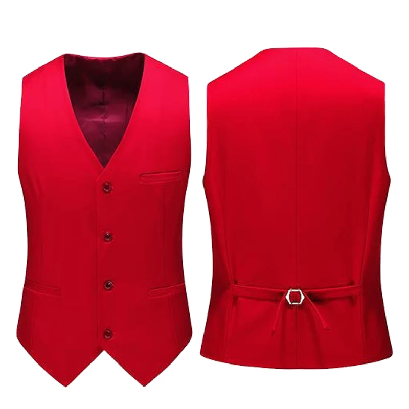 19-цветный мужской жилет, однотонный модный повседневный костюм, жилет, мужской приталенный жилет без рукавов, деловой, свадебный, офисный жилет 6XL-M