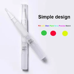 3pcs Touch-Up Paint Pen Refillable Paint Brush Pens Touch-Up Paint Pens for Walls, Window, Wood Fillable Paint W/Any Paint Types
