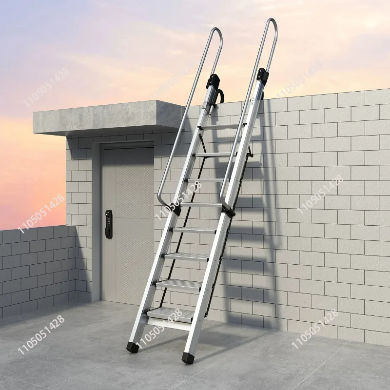 

Лестница на чердаке Высокие поручни Безопасность Бытовые лестницы Складные специальные лестницы Расширение крыши