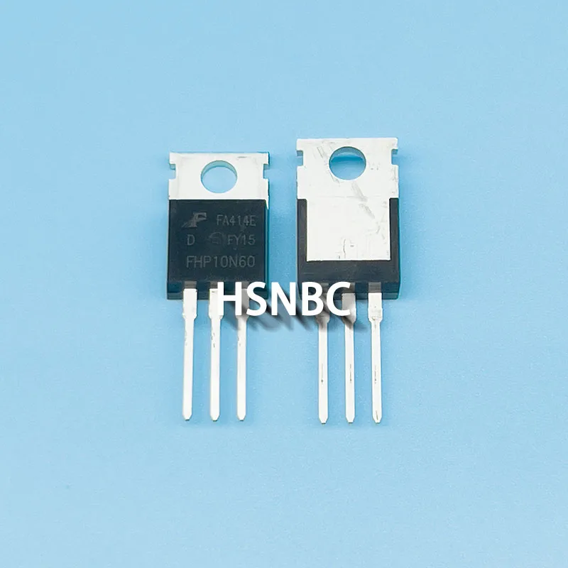 10Pcs/Lot FHP10N60 FHP10N60D 10N60 TO-220 600V 10A MOSFET N-Channel Power Transistor 100% New Original