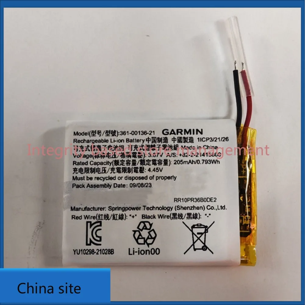 New high quality batteries for garmin venu sq music smartwatch+c watch 361-00136-21 battery
