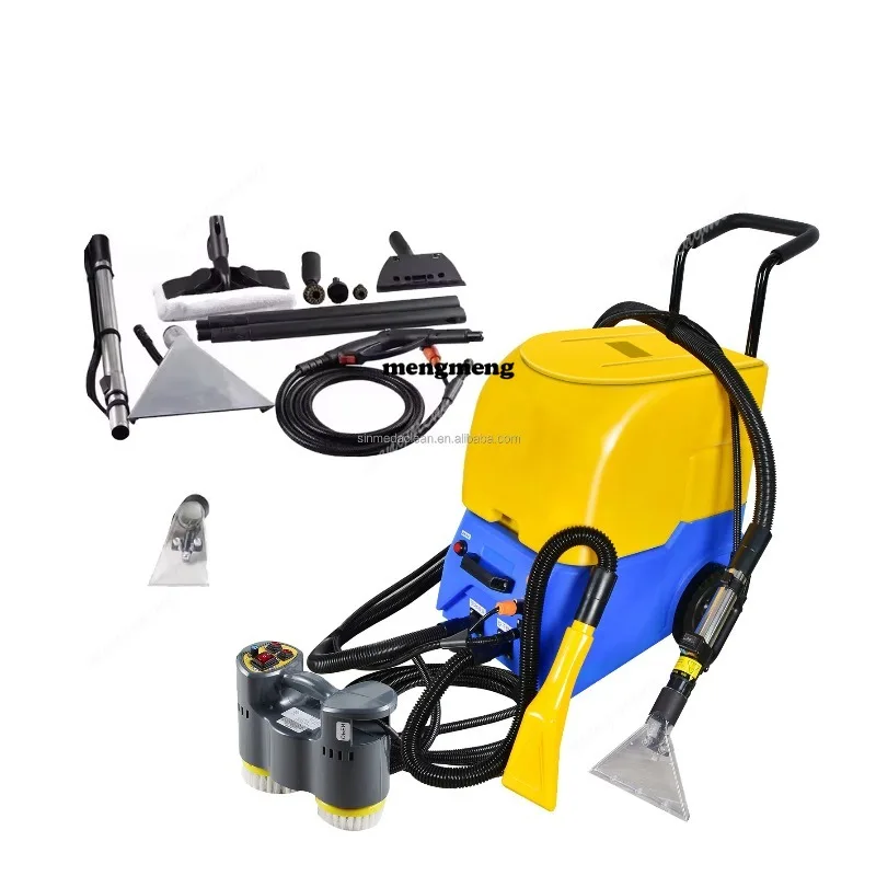 for cleaning company Professional Commercial Carpet Cleaning Machine With Hot Water Dry Wet Feature Swivel Head Wand for Hotel