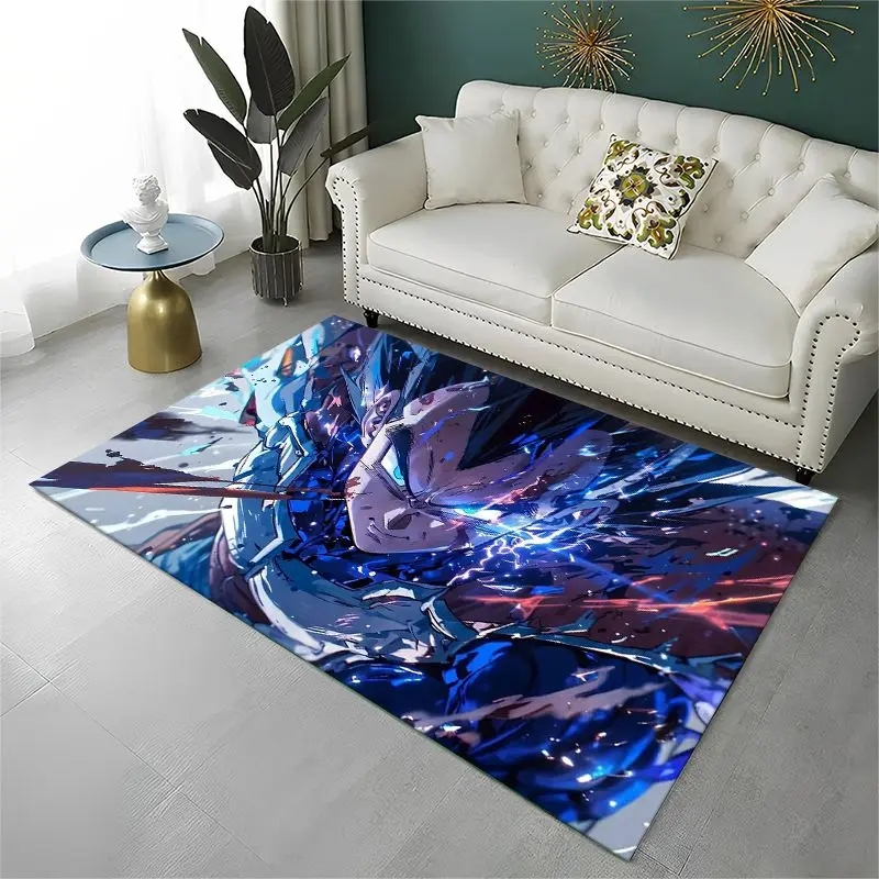Retro Anime D-Dragon Ball Cartoon Game Non-Slip Area Rug for Living Room,Bedroom,Playroom,Carpet Floor Mat Home Decor Rug Kids