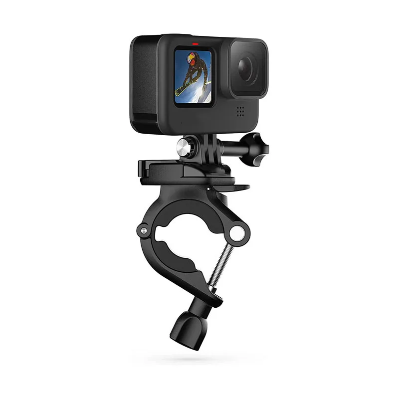 Imagem -04 - Bicicleta e Motocicleta Guiador Fixação Mount Stand Câmera Acessórios Tamanho Pequeno para Gopro Hero 5