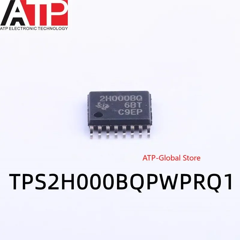 10PCS TPS2H000BQPW 2H000BQ HTSSOP16 Original inventory of integrated chip ICs
