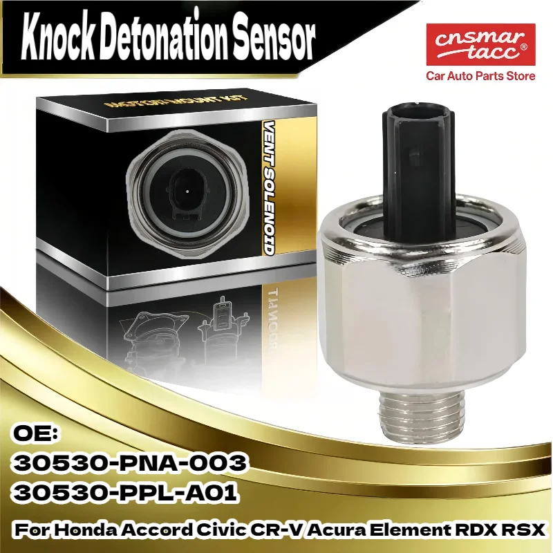 

Engine Knock Sensor for Honda Civic Accord CRV for Acura RSX RDX Element 30530PNA003 30530PPLA01 Replacement
