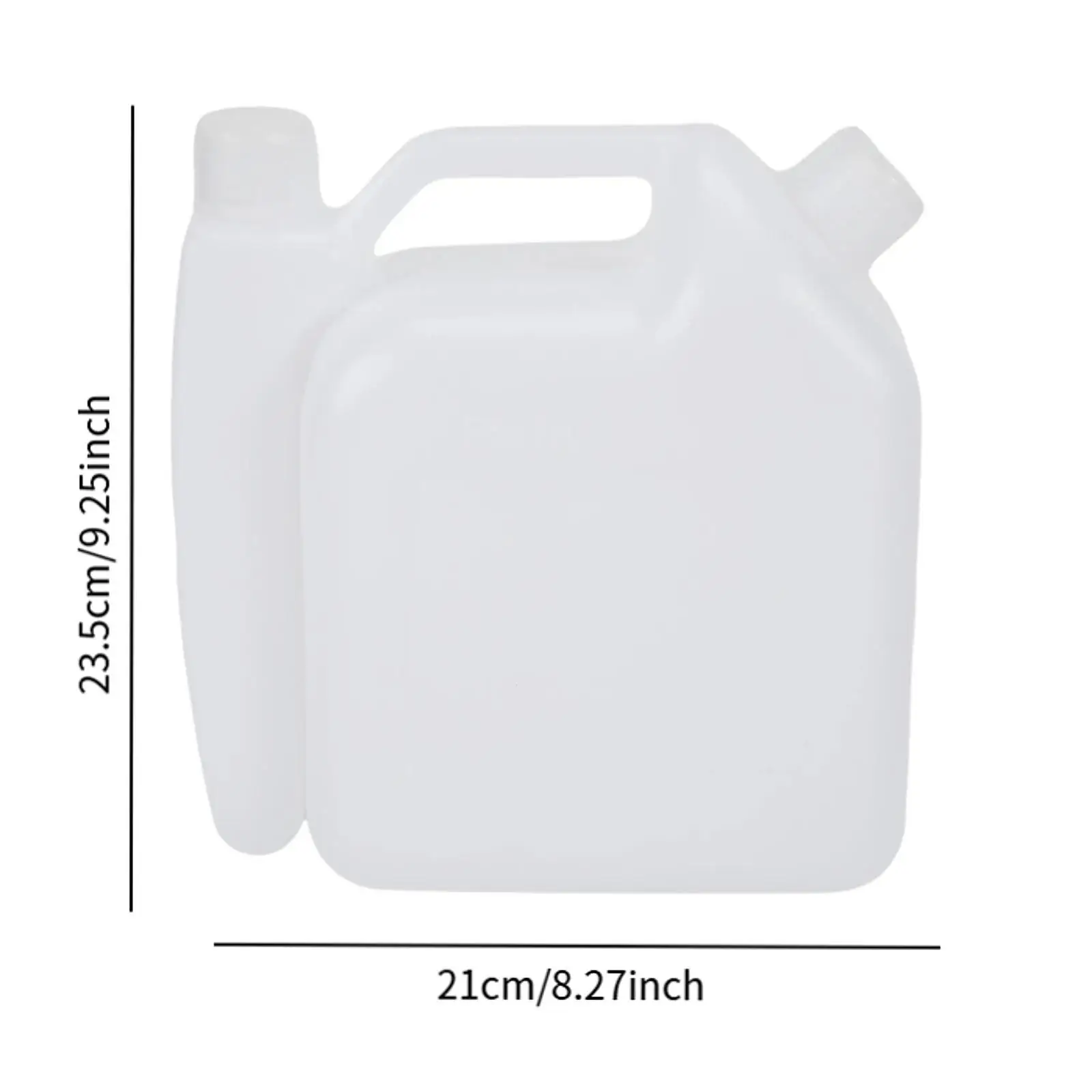 Thickened Plastic Oil Mixing Bottle Large Capacity Ratio Container for 2 Stroke Engine Trimmer Chainsaw Mower Fuel Mixing Tool