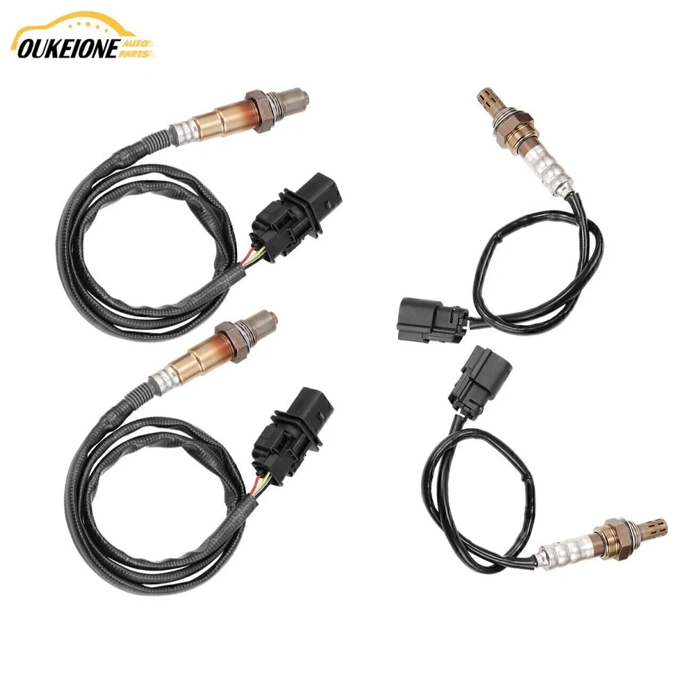 

4Pcs Air Fuel Ratio Oxygen O2 Sensor Upstream Downstream Lambda for 2013 Ford Explorer XLT V6 3.5L 234-4489 234-5113 Accessories