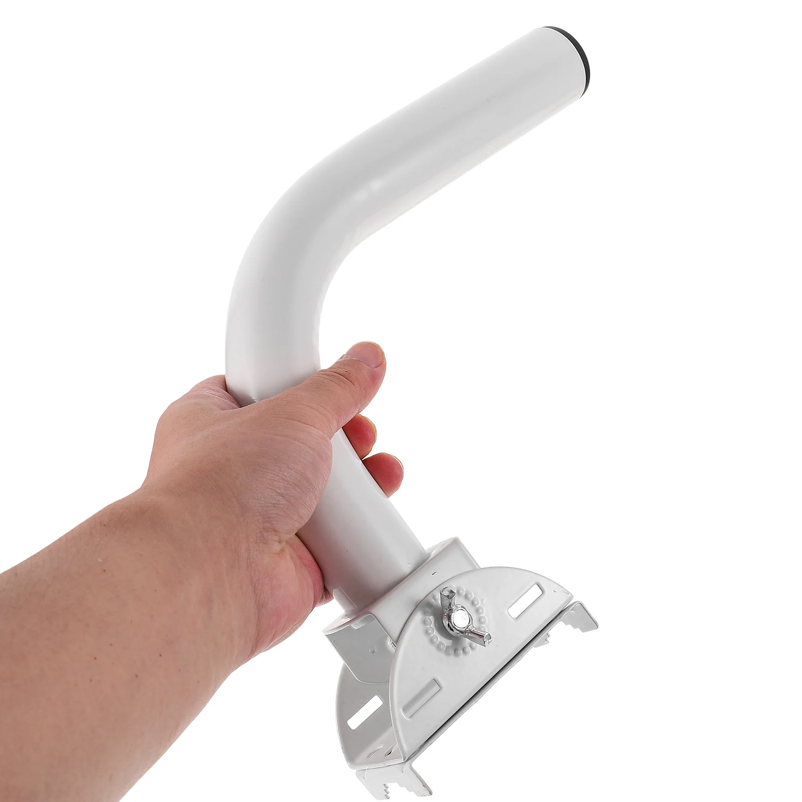 

1pcs Wireless Bridge Bracket Pole Mount Adjustable Antenna Mounting Kits Telescoping Extended Roof Outdoor Wall Mount