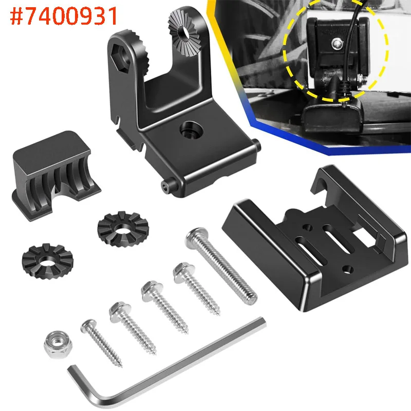 

7400931 MHX XNT Transducer Bracket - for XHS model transducers, Transom Mounting Hardware Kit for XNT 9 QB 90, XNT 9 SI 180 T