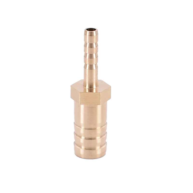 Brass Hose Barb 2 Way Straight Reducer Coupler 4mm 5mm 6mm 8mm 10mm 12mm 14mm 16mm 19mm 25mm Barbed Pipe Fitting Connector