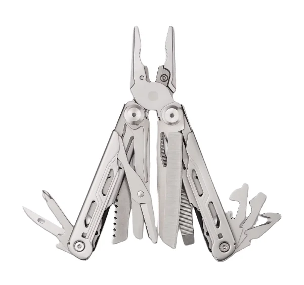 Outdoor Folding Multi Tool Pliers, Multifunctional Camping Emergency Survival Knife Pliers Equipment