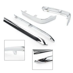 Chrome Motorcycle Trunk Saddlebag Moulding Pannel Decoration Strips Trims For Honda Goldwing GL1800 2001-2011