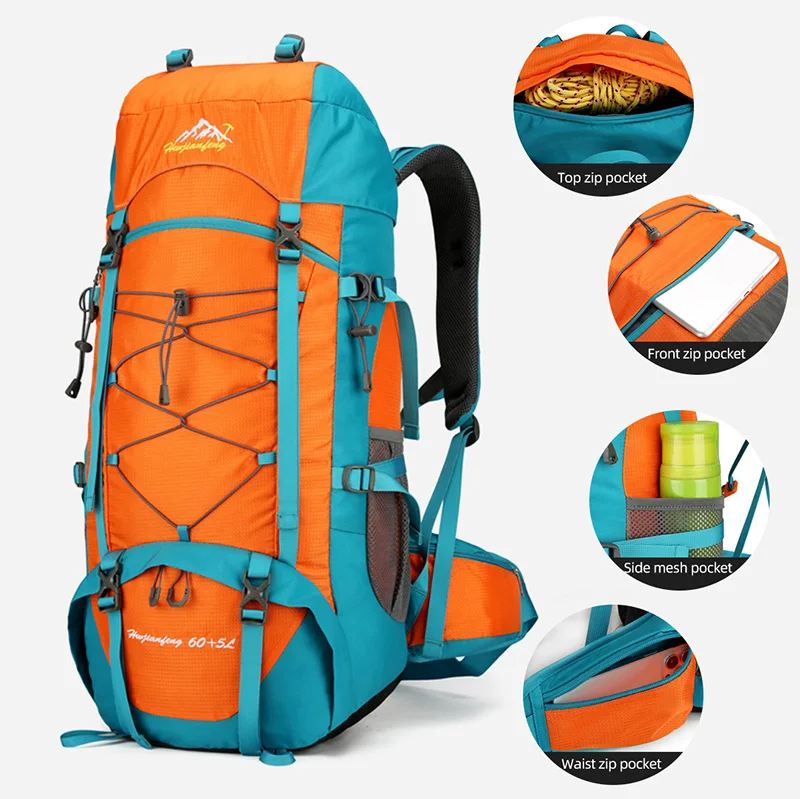 80L Camping Backpack Travel Sport Bag with Shoes Pack Outdoor Climbing  Hiking Trekking Rucksack Large Luggage Storage Daypack - AliExpress 18