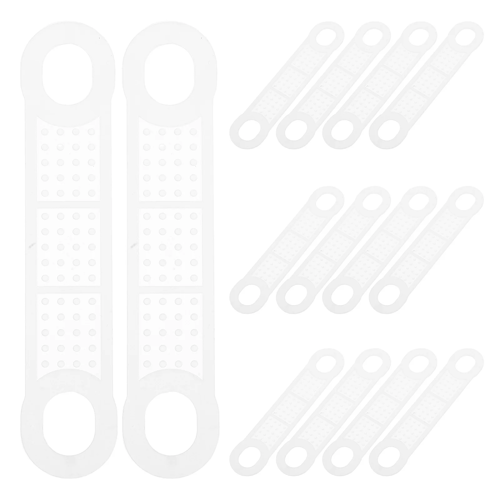 

100pcs Anti-Slip Hanger Grips 2Cm Wide Shoulder Protectors For Metal Wood Plastic Hangers Clothing Accessories Wardrobe