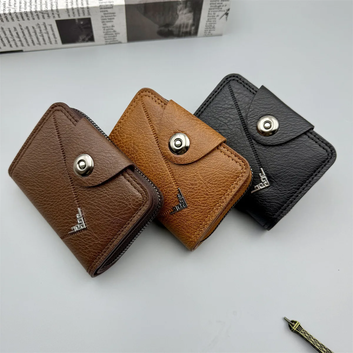 

Multi-Function Snap Wallet Wallet Coin Purse For Organization Outdoor Father'S Day