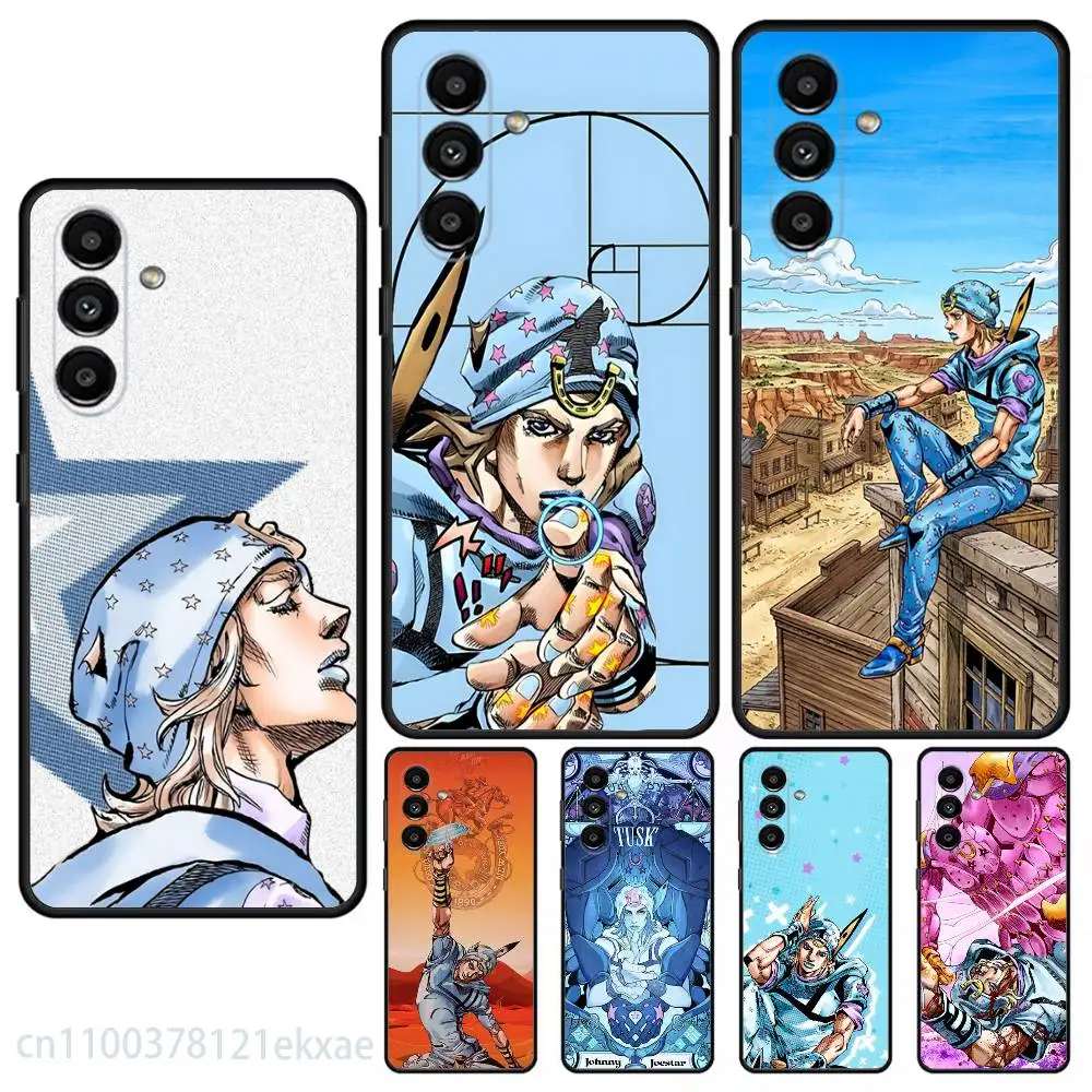 Anime Jhonny Joestar Jojo7 JJBA Phone Case For Samsung S25,24,21,22,23,20,S30,Ultra,Plus, Fe,5G Silicone Cover