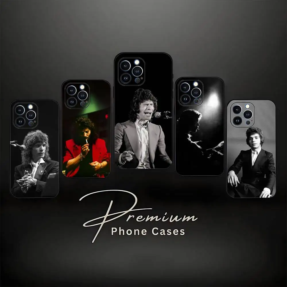 حافظة هاتف C-Camaron De La Isla لهاتف iPhone 17,16,15,14,13,12,11,Pro Max,XS,X,XR,SE,Mini,8,7,غطاء أسود من السيليكون الناعم
