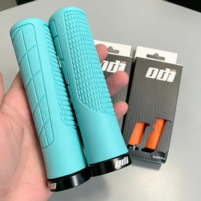 ODI Bike Grip Rubber Non-slip MTB Grips Soft Bicycle Handlebar Grips Waterproof MTB Cuffs Lock on Bike Handle Mountain Bike Grip