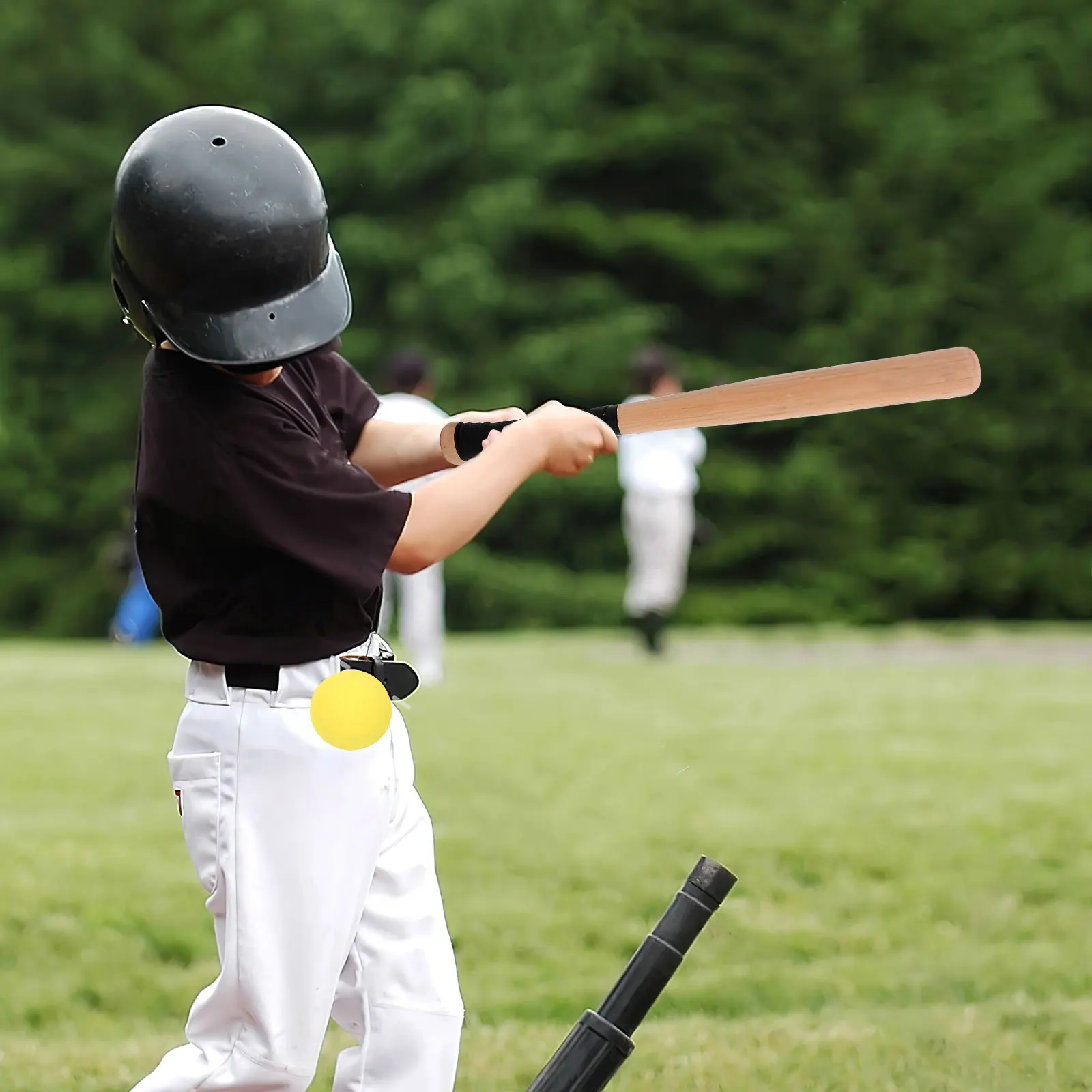 

Solid Wood 54cm Handheld Baseball Stick Sports Baseball Bat Durable Training Stick for Adults Kids Portable Handheld
