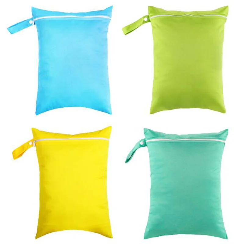 New 30 * 40cm waterproof zipper diaper storage bag