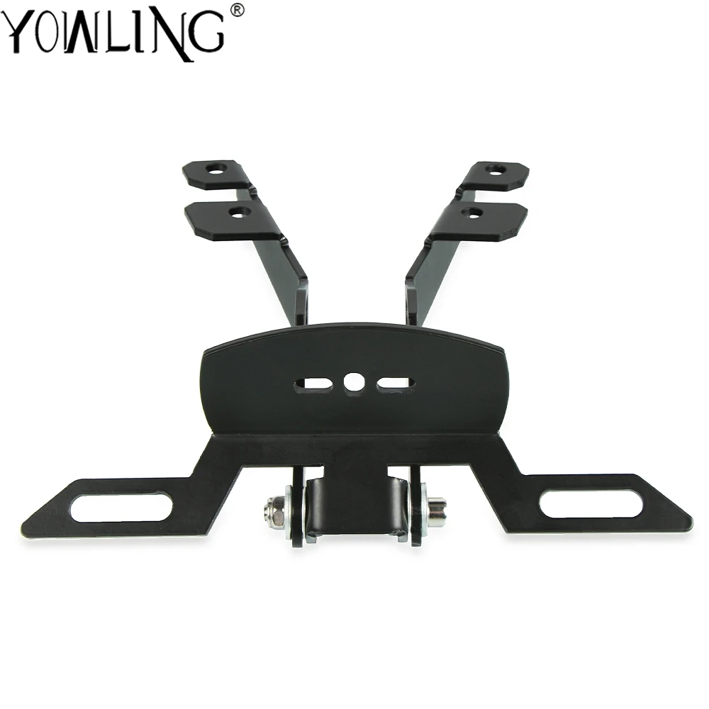 Motorcycle License Number Plate Frame Licence Holder Bracket Registration Number Plate For YAMAHA TMAX 530 T-MAX 530 2017 2018