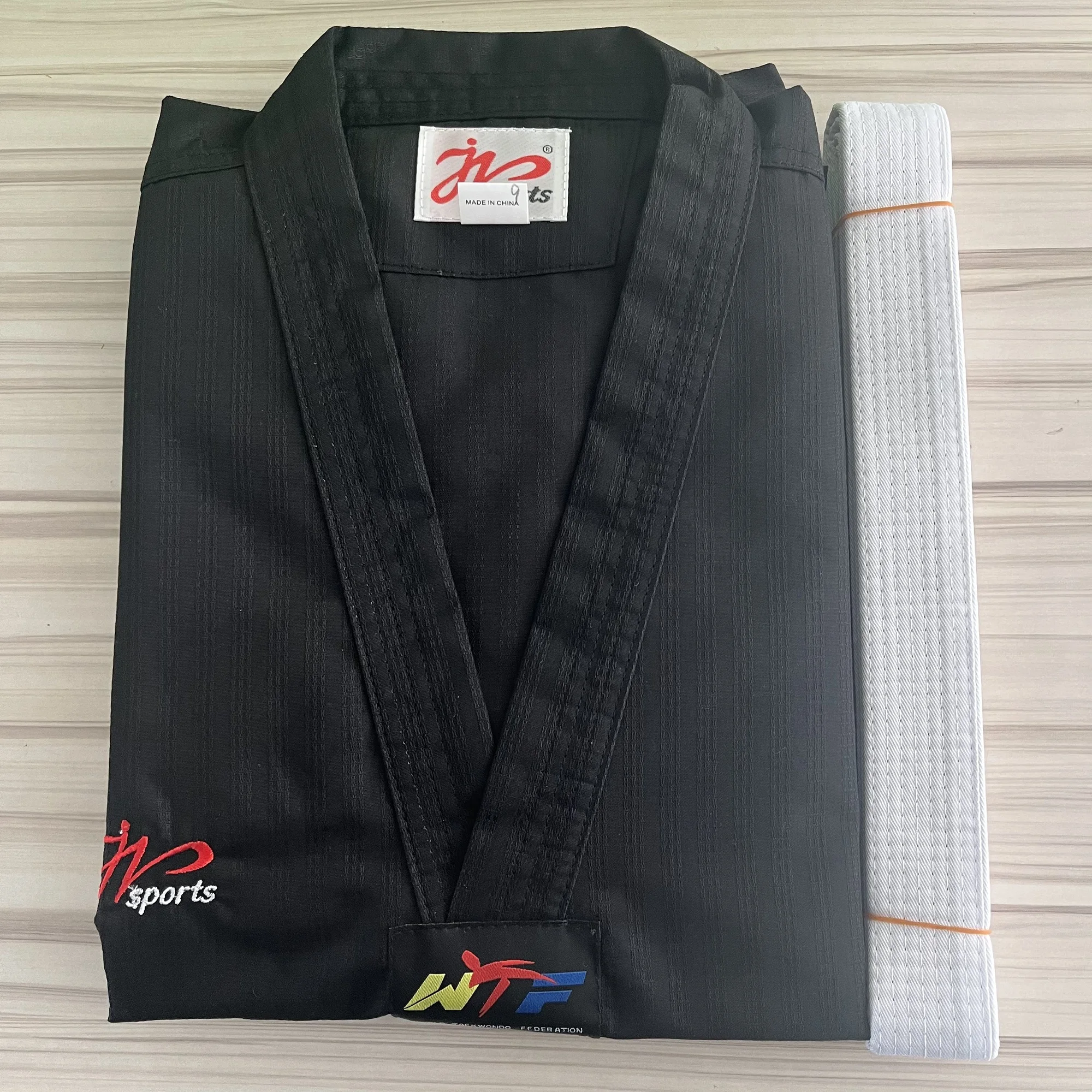 2022 New Adult Male Female Kids White Cotton Uniform WTF Approved Taekwondo Student Gi Equipment Doboks Karate Equipment