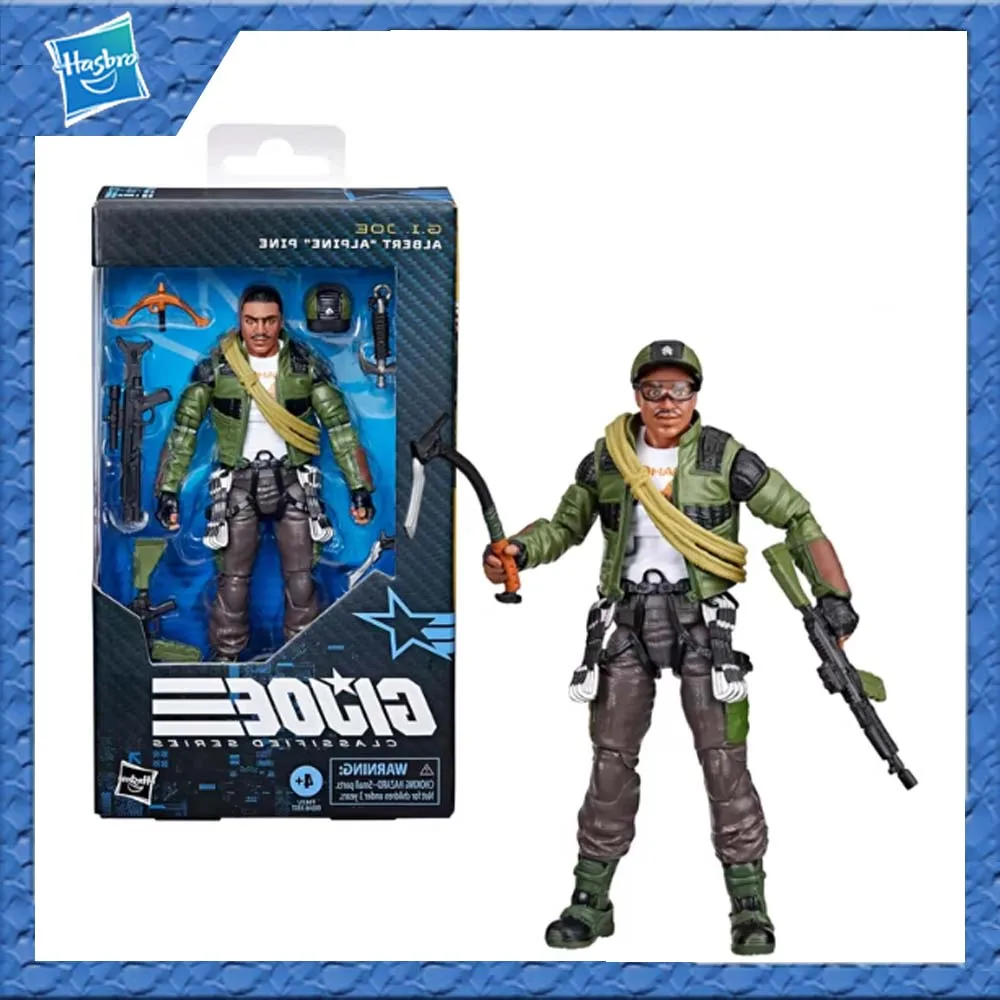 Original Hasbro Gi Joe Classified Series 133 Albert Alpine Pine Collectible Action Figure Model Toy